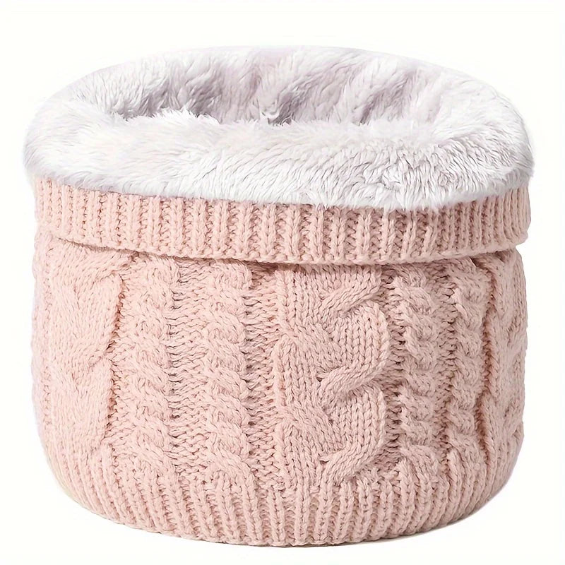 Fashion Polyester Fiber Neck Warm Scarf Suitable for Comfortable Winter Accessories for Men and Women in Cold Weather