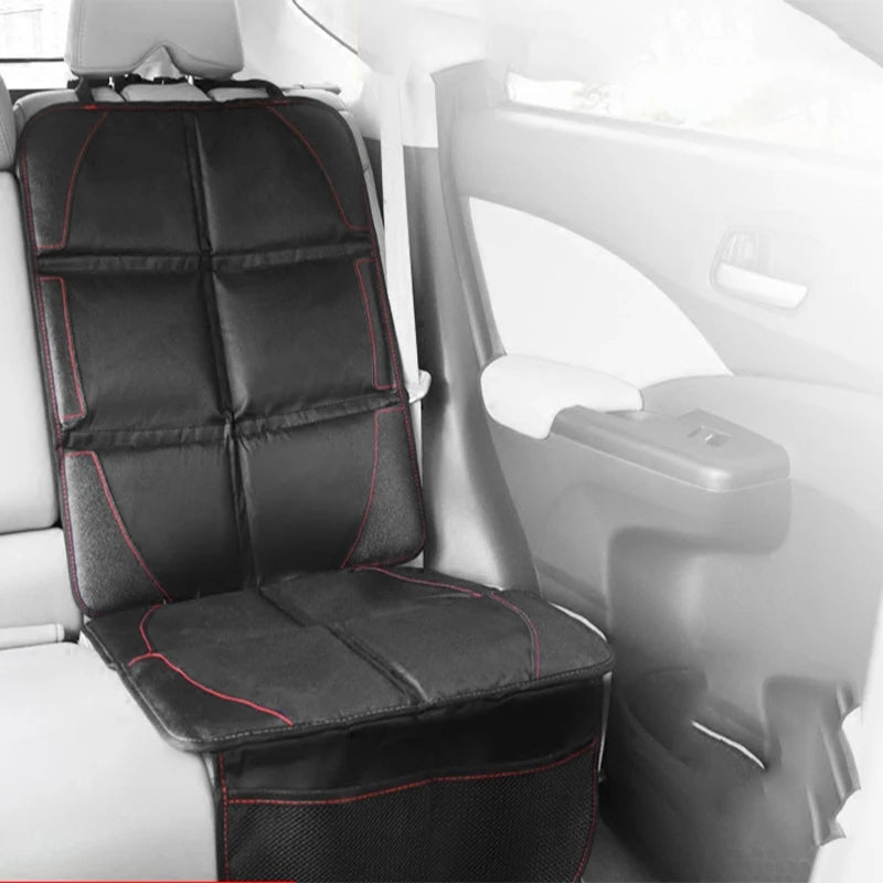 Car Seat Protection Cushion Child Safety Seat Anti-slip Cushion Cover Wear-resistant Shock-absorbing Car Interior Seat Supplies