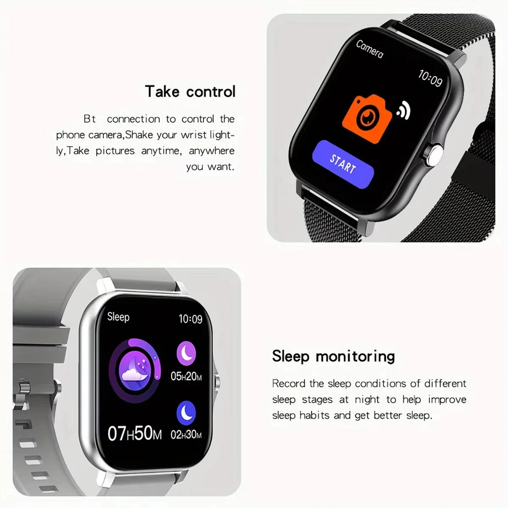 LAXASFIT 2026 New Y13 Pro Max Smart Watch Gift Full Touch Screen Sports Fitness Watch Bluetooth Talk Digital Smartwatch