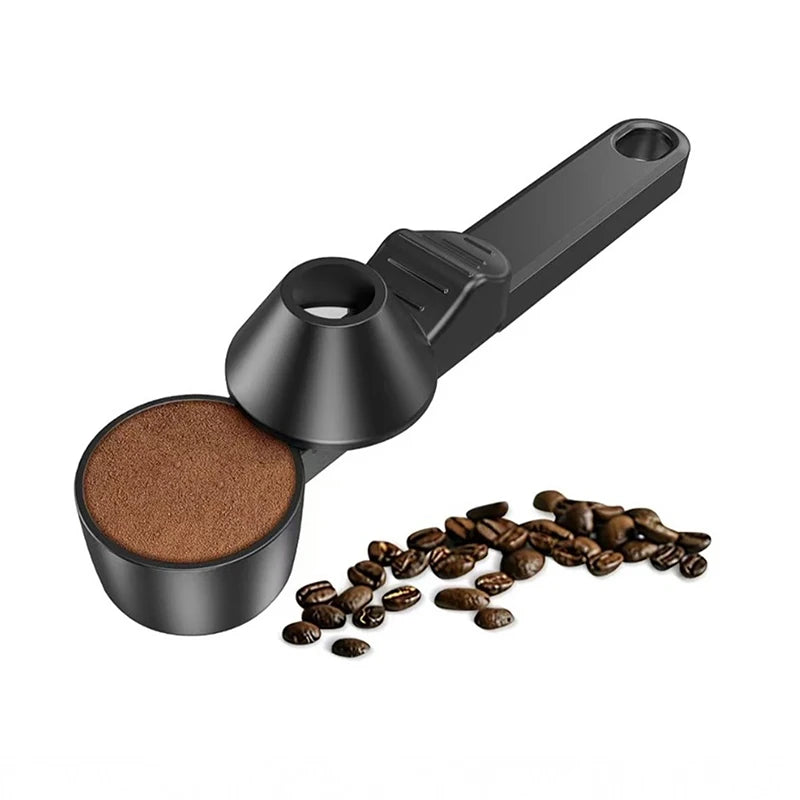 1 Pcs Coffee Scoop With Funnel For Reusable K-cup Coffee Pot 2 Tablespoon Capacity Coffee Measuring Spoon Kitchen Accessories