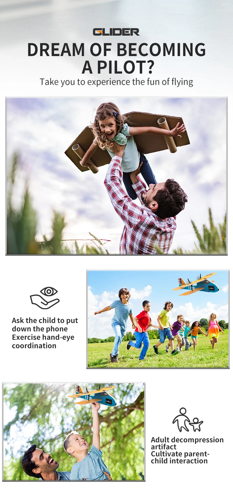 Professional RC Plane 2.4G Radio Remote Control Airplane EPP Foam Aircraft Glider Flying Model Jet Toys For Children Gifts