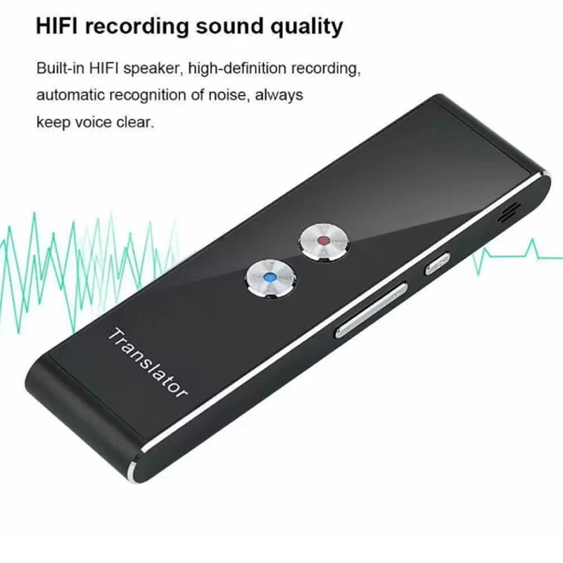 Wireless voice translation 40 languages multi-intelligence instant translation 2 real-time voice translation business travel