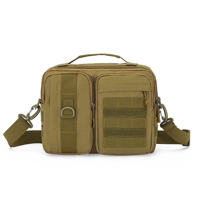 Outdoor Trekking Tactical Handbags Shoulder Bag Camping for Men Hiking Travel Climb Fishing Sling Crossbody Molle Messenger Bag