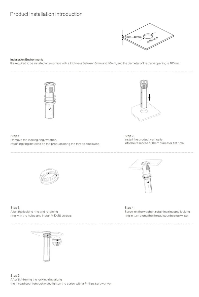 Motorized Pop up Tower Socket Wireless Charger Automatic Power Plug Desktop Worktop ,Eu Fr Socket USB Type-C Bluetooth Speaker