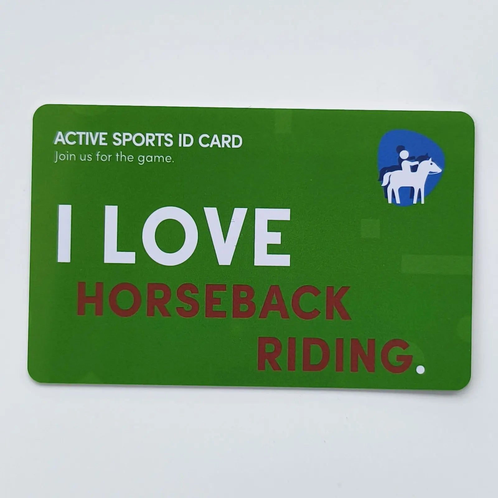 i love baseball basketball football cricket Card Games cycling golf Fitness Singing Table tennis Skating Active sports id card