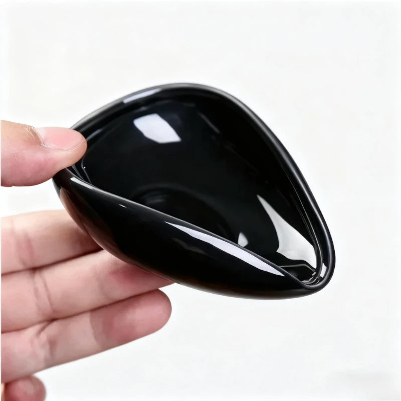 Coffee Bean Measuring Tray Ceramic Measure Shovel for Weighing and Filling Coffee Beans Home Coffee Accessories Barista Tools