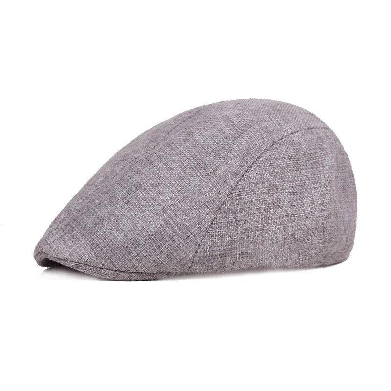 New Vintage Cotton Caps for Man Hats Golf Driving Sun Flat Cabbie Cap Peaky Blinder for Men Women Summer Spring Autumn Hat