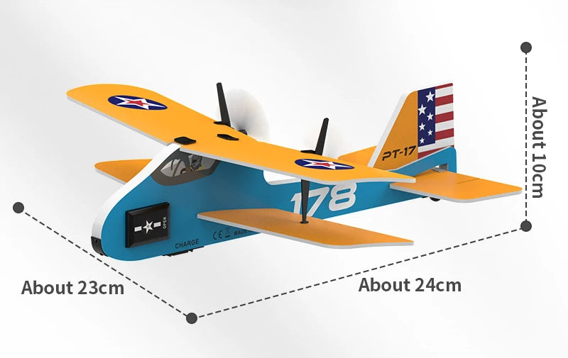 Professional RC Plane 2.4G Radio Remote Control Airplane EPP Foam Aircraft Glider Flying Model Jet Toys For Children Gifts