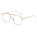 Business Style Metal-framed Glasses For Men And Women, Suitable For Driving Car Glasses2501