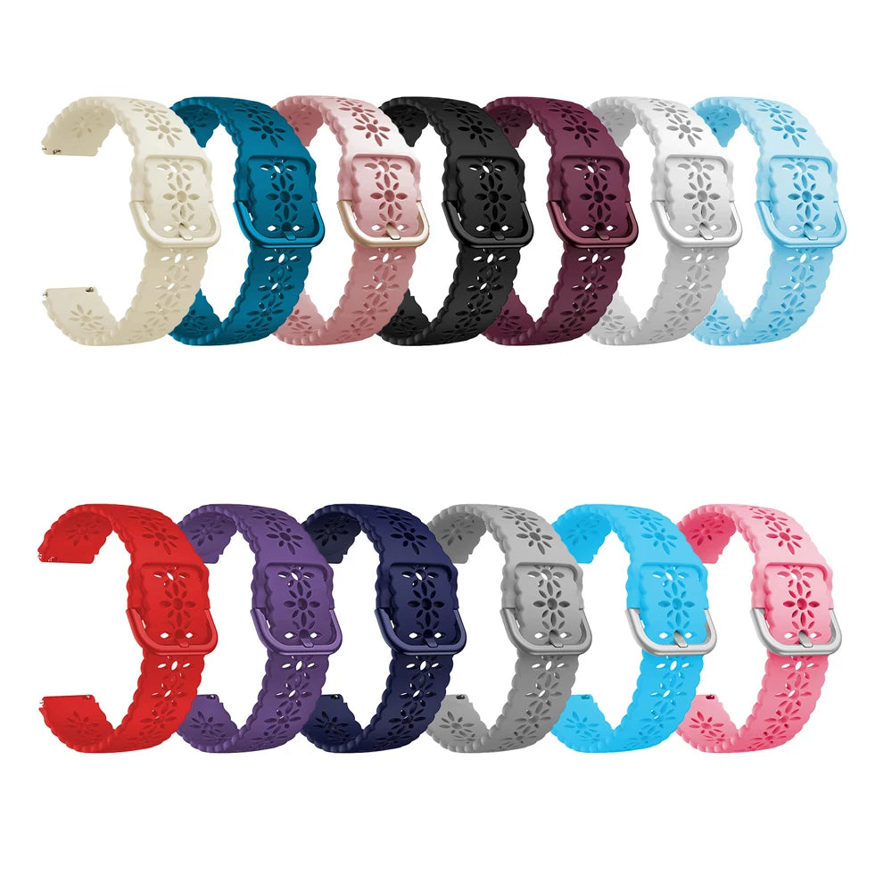 New Silicone Watchband For Zeblaze Lily 2 Strap Women Girls Replacement Smart Watchband For Zeblaze Lily2 Accessories Correa - Free Item Weekend (50% off).