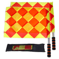 Soccer Referee Flags Professional Fair Play Football Linesman Flags With Bag