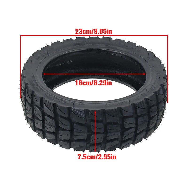 New 10x2.75-6.5 electric scooter with 10 inch wheels for off-road vacuum tubeless tires and wheel parts