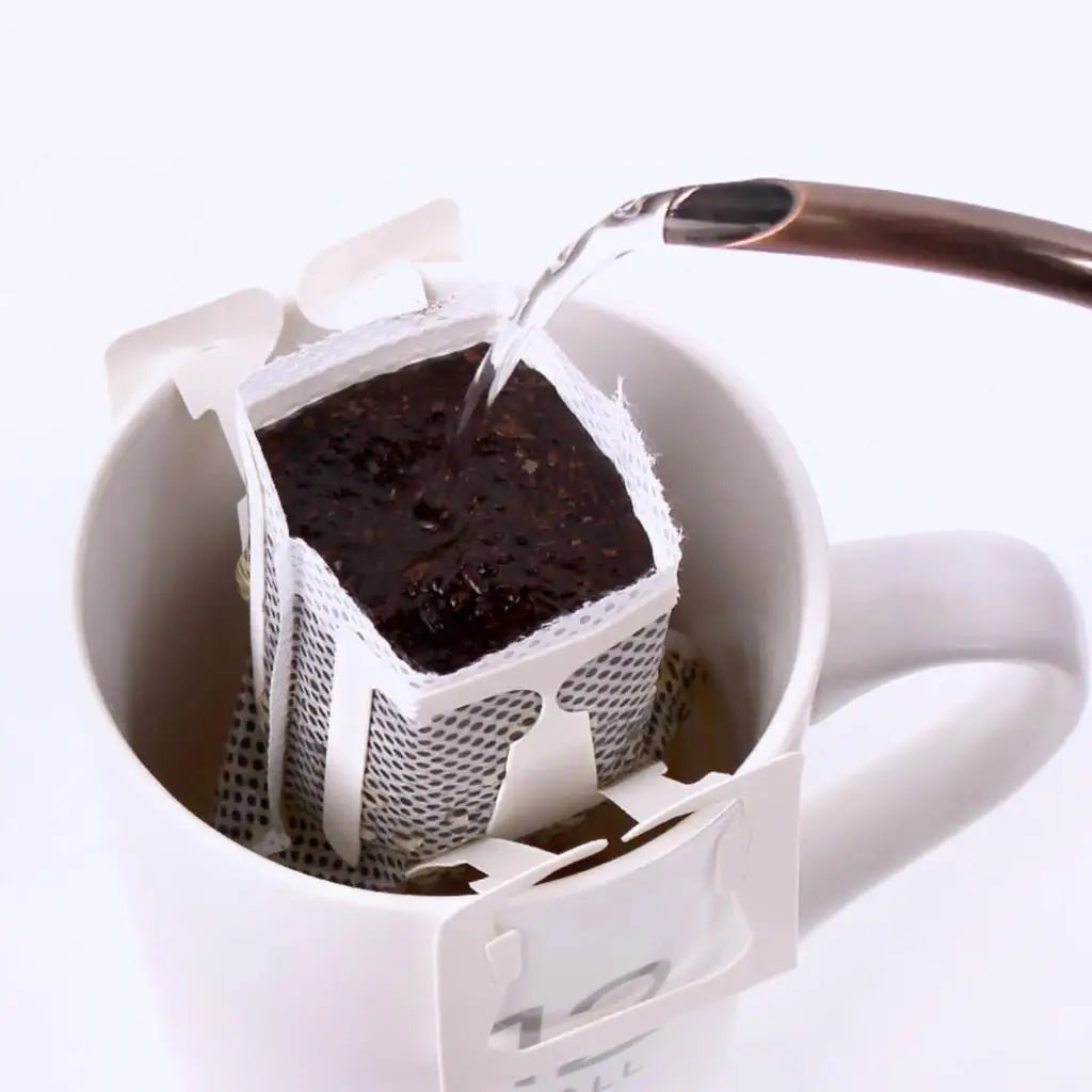 50/100 pcs Coffee Filter Bags Disposable Drip Coffee Paper Pack Portable Hanging Ear Espresso Coffee Accessories Tea Tool