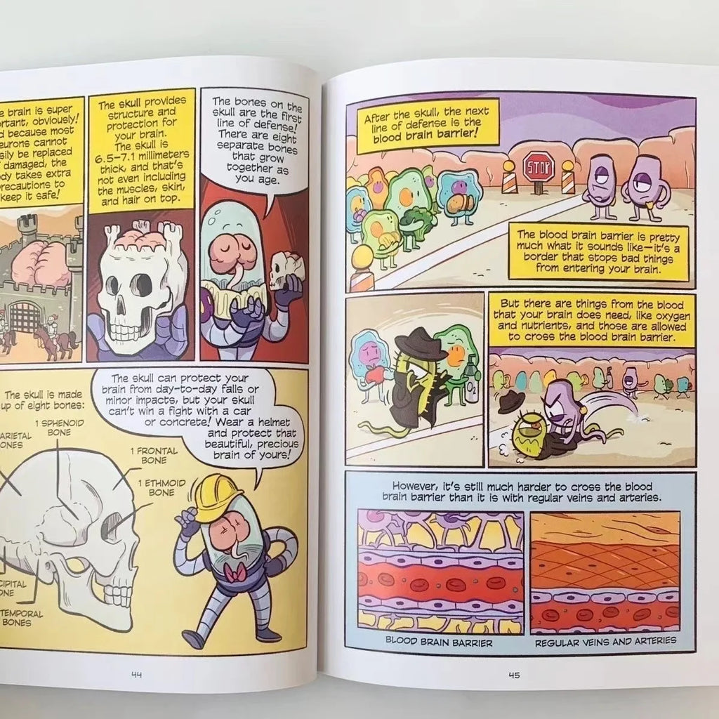 28 Books/Set Science Comics Children's Exploration Cognitive Nature Popular Science English Picture Story Book