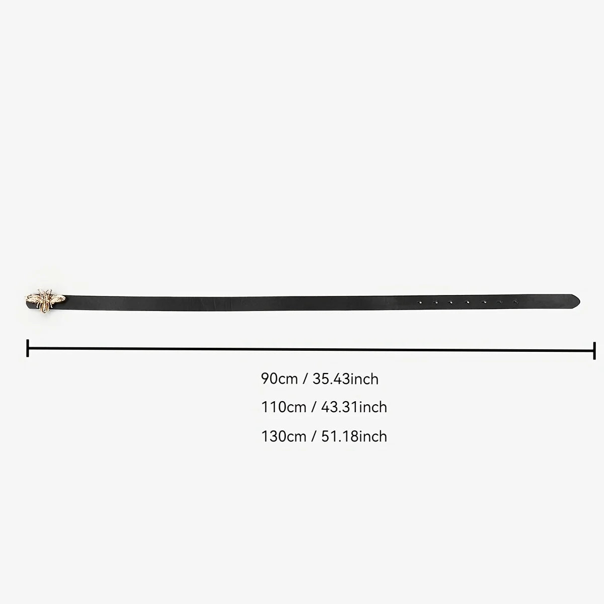 A Pair of Women's Double-Sided Thin Belts for Women with Skirts, High-End Belts, Women's Trouser Belts