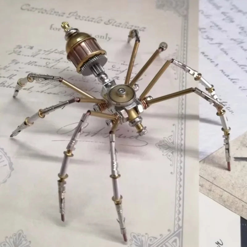 DIY 3D Puzzles Bee Steampunk Mechanical Insects Metal Assembly Spider / Scorpion / Ant  Model Kits Ornaments Assemble Models Toy