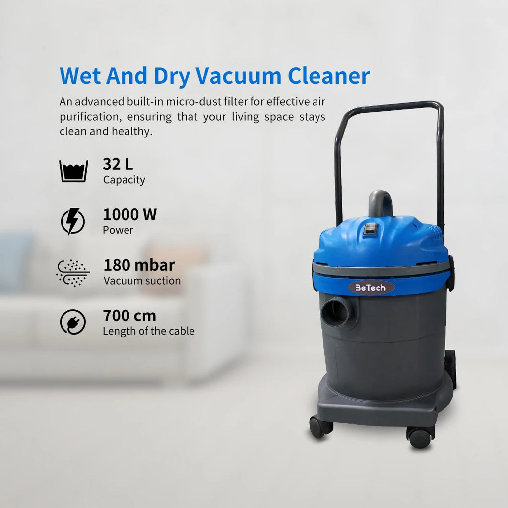 202532L Commercial Portable Electric Dry Wet Vacuum Cleaner for Floor Carpet Cleaning