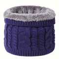 Fashion Polyester Fiber Neck Warm Scarf Suitable for Comfortable Winter Accessories for Men and Women in Cold Weather