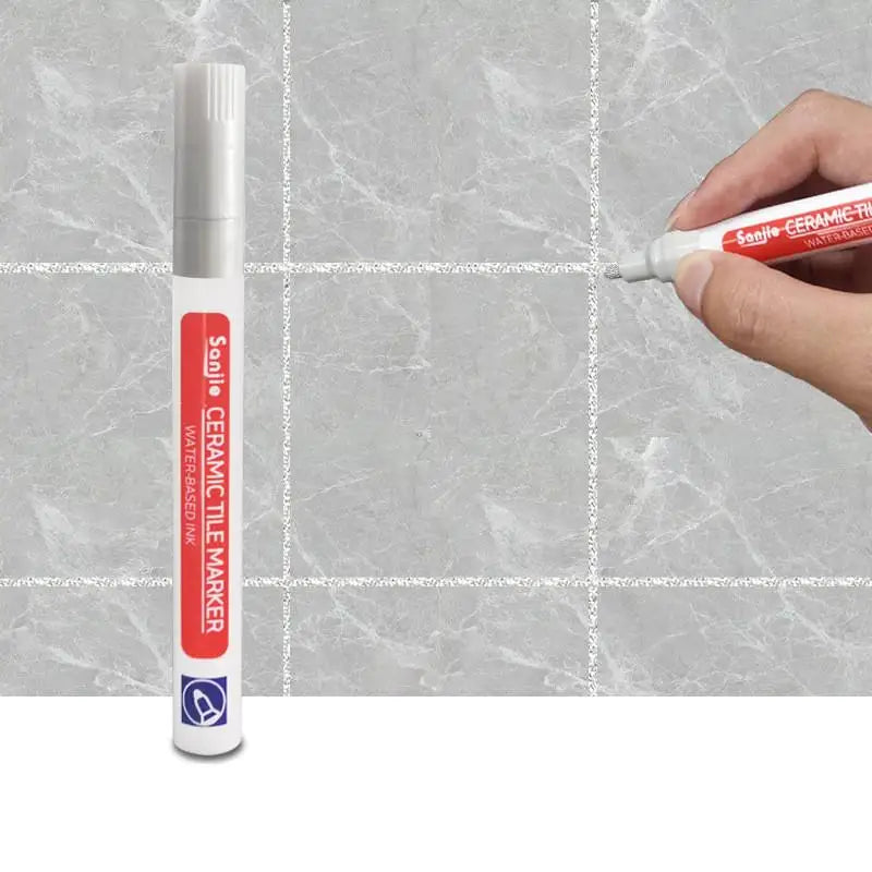 2pcs/Set 12colors Waterproof Tile Marker Grout Pen Wall Seam Pen For Tiles Floor Bathroom Decontamination Seam Repair Tools