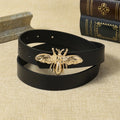 A Pair of Women's Double-Sided Thin Belts for Women with Skirts, High-End Belts, Women's Trouser Belts