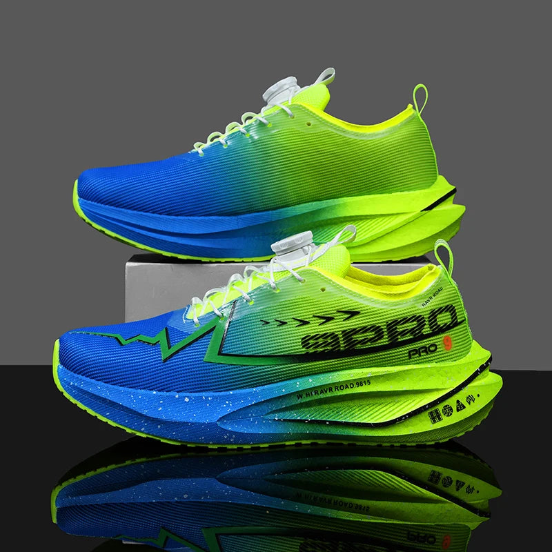 New Men's Running Shoes Breathable Outdoor Road Wear-Resistant Sport Sneakers Light Athletic Jogging Walking Shoes Fitness Shoes