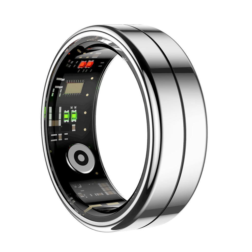 R04 Smart Ring 2025 NEW Men Women Multi Sports Modes Body Temperature HRV Health and Sleep Monitor Stainless Steel Sport Ring