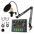 Podcast equipment set with voice changer, podcast mixer, with BM800 microphone, suitable for podcast, recording, live broadcast