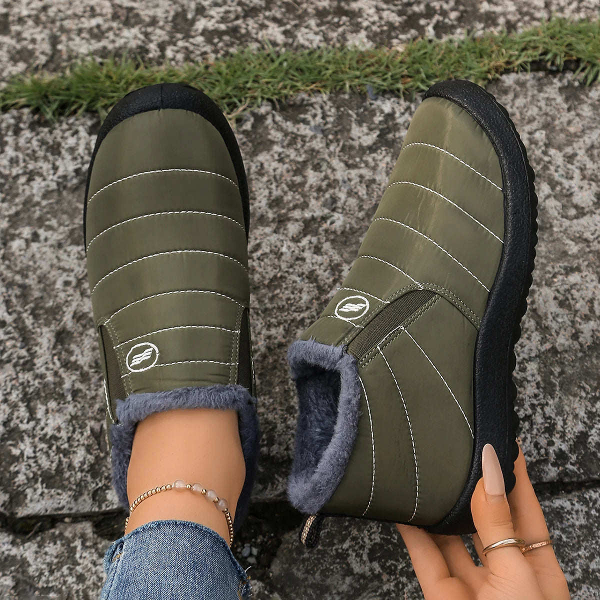 Women's shoes Women's cotton boots for autumn and winter are warm, comfortable and anti-slip Shoes woman free shippiing shoes