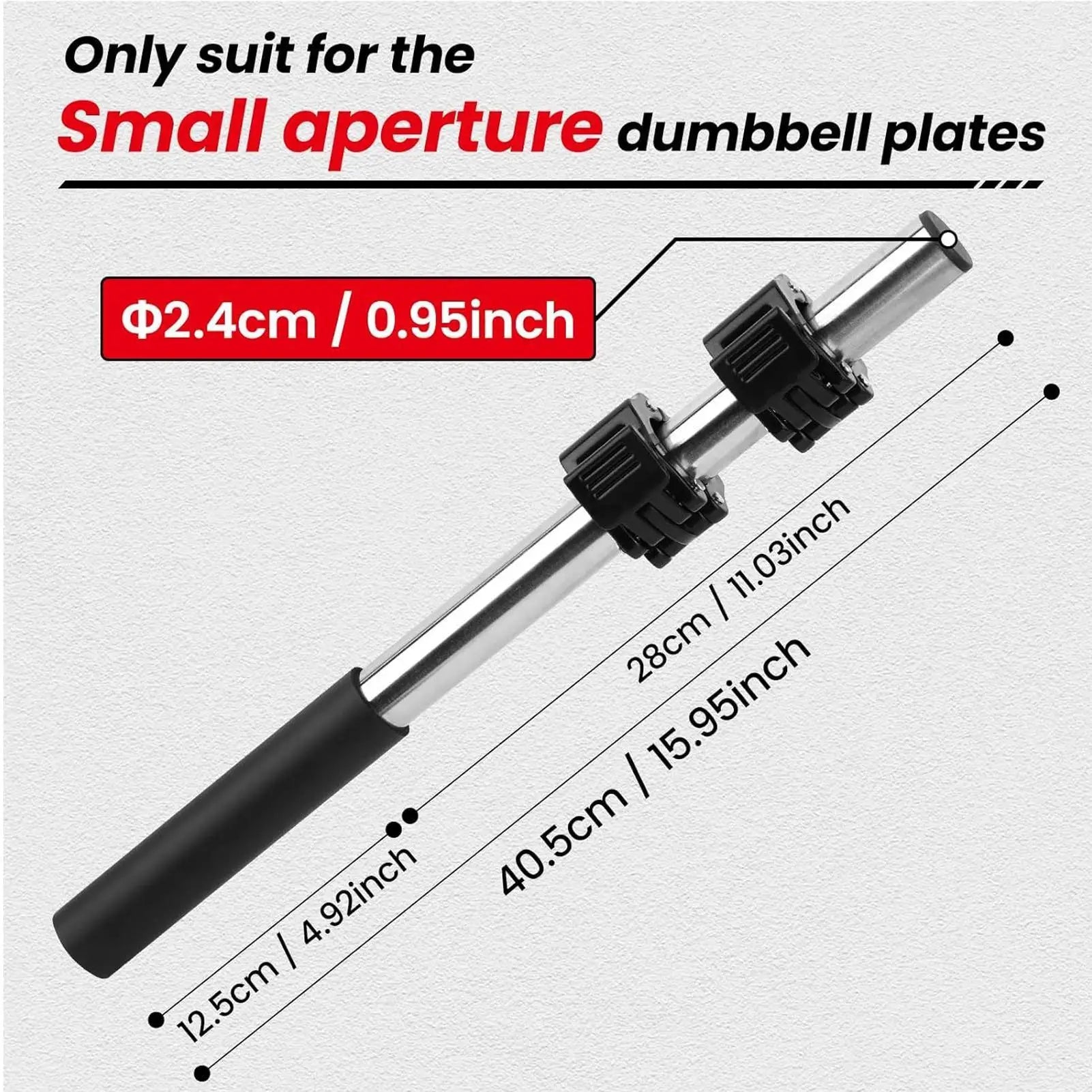 Dumbbell Bar Wrist Bar Workout Exerciser Equipment Adjustable Forearm Strengthener For Women Men Home Workplace Gym Fitness