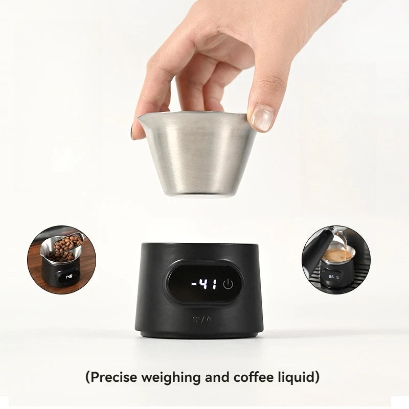Electronic Scale High-Precision Weighing Of Coffee Beans Mini Coffee Electronic Measuring Cup For Home And Outdoor