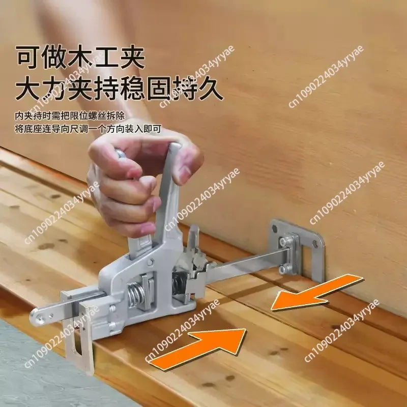 Cabinet door installation aids, door and window installation artifacts, furniture ceiling height devices