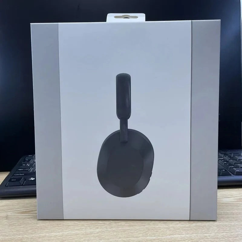~~New WH1000-XM5 Over-Ear Bluetooth Headphones with Wireless Noise Cancellation, Long Battery Life, and Surround Sound