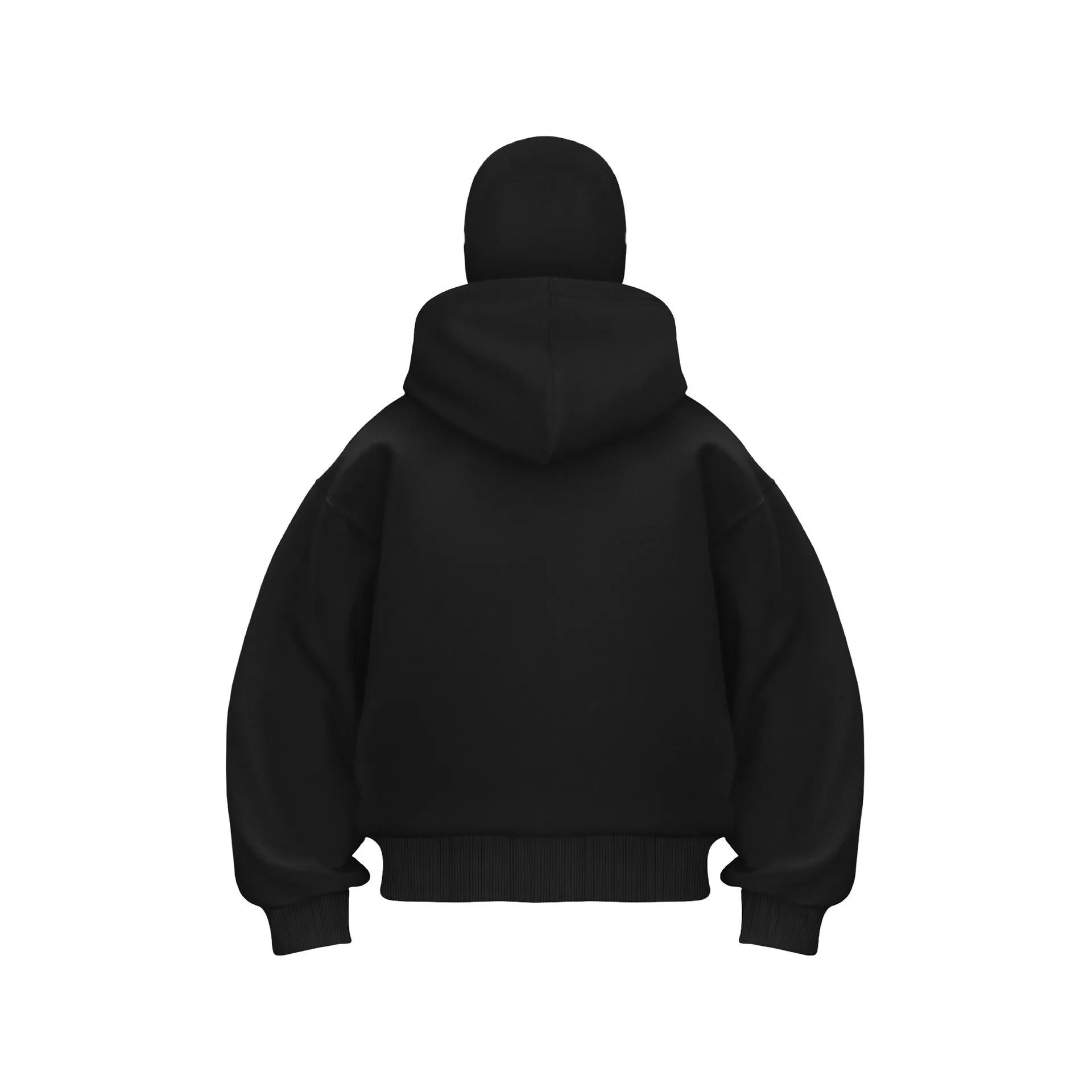 2025 Hot New Men's Balaclava Hoodies Half Zip Up Pullover Double Hooded Fleece Sweatshirt Unisex Fall Winter Outfits For Men