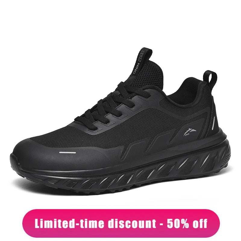 Mesh Jogging Shoes Breathable Quick-Dry Daily Workout Gym Training Men Anti-Slip Wear-Resistant Women Soft Sole Comfort Athletic