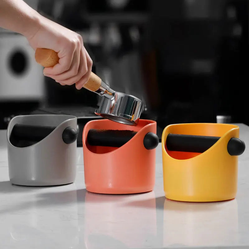Coffee Knock Box Espresso Grounds Container Non-slip Espresso Dump Box Coffee Bar Supplies Barista Accessories Tools