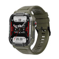 MEVADEN 1.85 inch Outdoor Military Smart Watch Men Bluetooth Call Smartwatch Waterproof Sports Fitness Watches for Android IOS