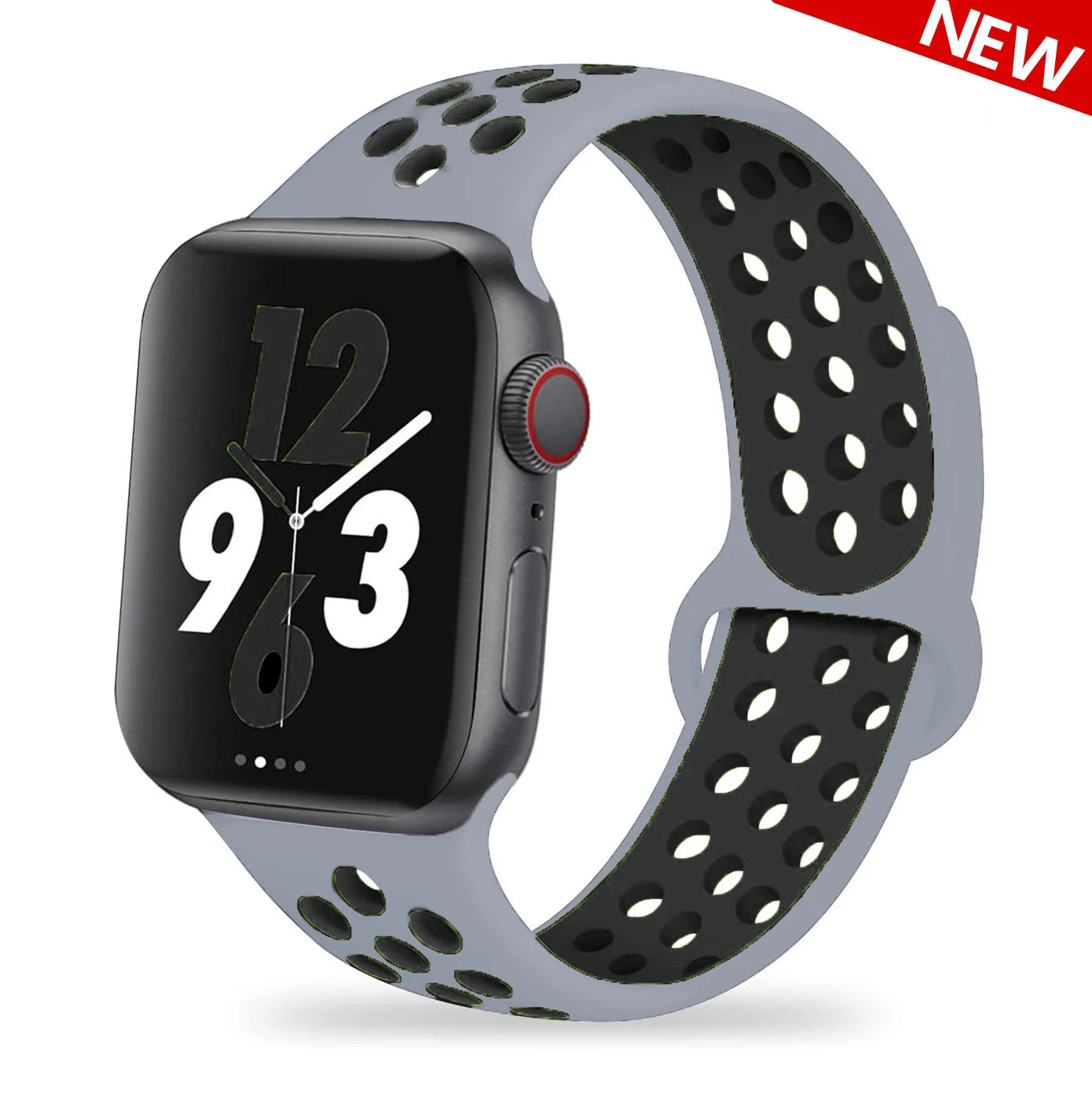 Silicone Strap For Apple Watch Band 45mm 44mm 40mm 49mm 41mm 38mm 42mm Sport bracelet iWatch Ultra 2 Series 9 8 7 6 se for nike