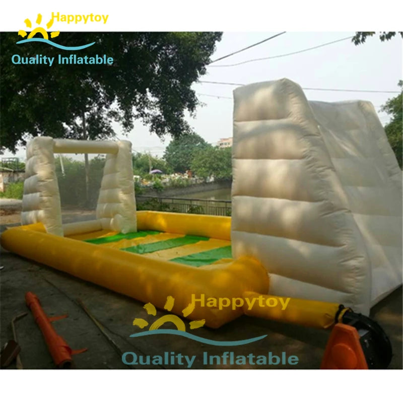 Adults Sports Game Inflatable Football Soccer Field Air Blow Soap Soccer Field