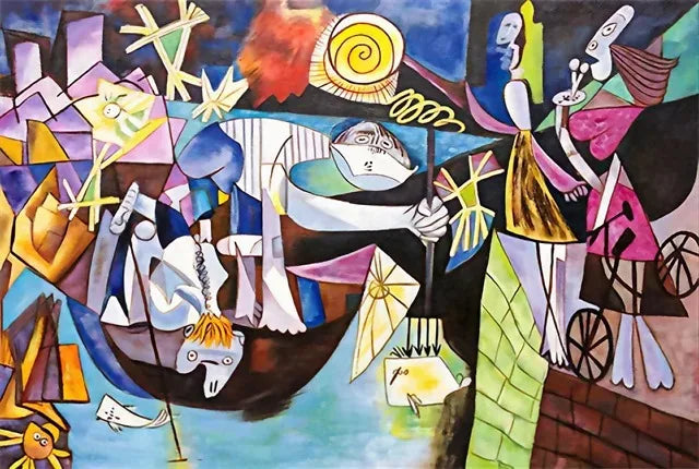 Pablo Picasso Famous Artwork Collection Poster Canvas Painting Abstract Vintage Wall Art For Gallery Living Room Home Decor