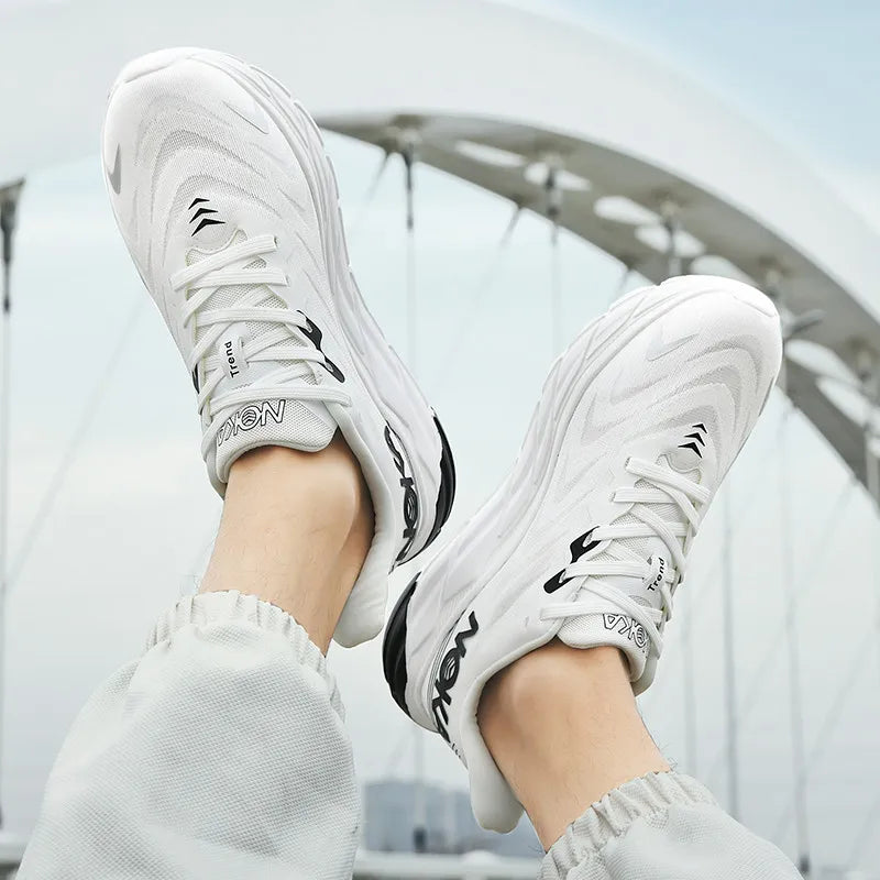 New Running Shoes Men Casual Sports Jogging Luxury Shoes Fashion Walking Athletic Comfortable Trainer Lightweight Breathable