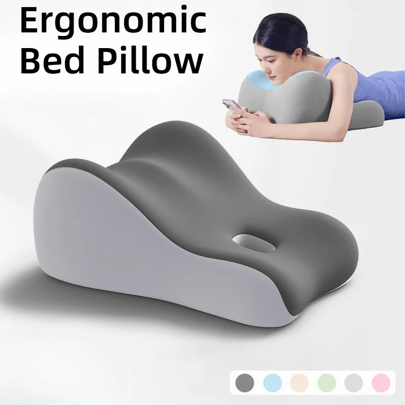 Multi-Functional Ergonomic Bed Pillow Bedroom Furniture Memory Foam Waist Cushion Cushion Tummy Pillow Wedge-shaped Pillow