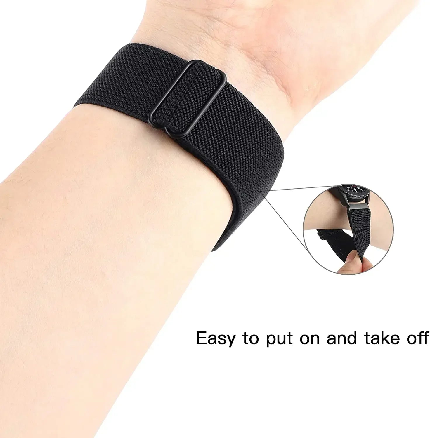 Nylon Loop Strap for Garmin Forerunner 970 570 965 55 165 265 Active 6 5 Bracelet Band Garmin Approach S50 Venu 4 45mm Wristband