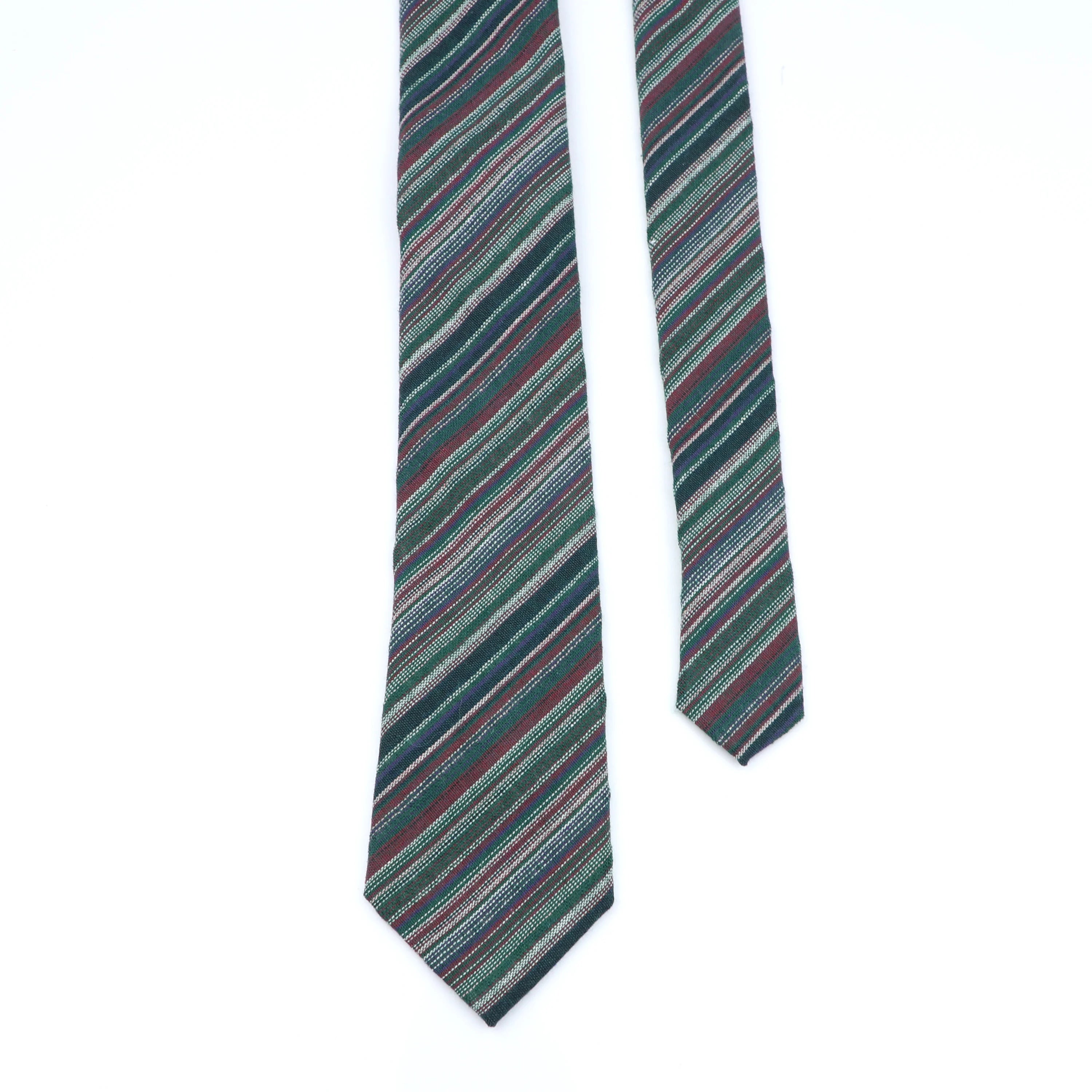 Classic Fashion Tie Men's Striped Necktie Formal Wear Business Suit Cotton Ties Male Female Skinny Slim Colourful Cravat Gifts