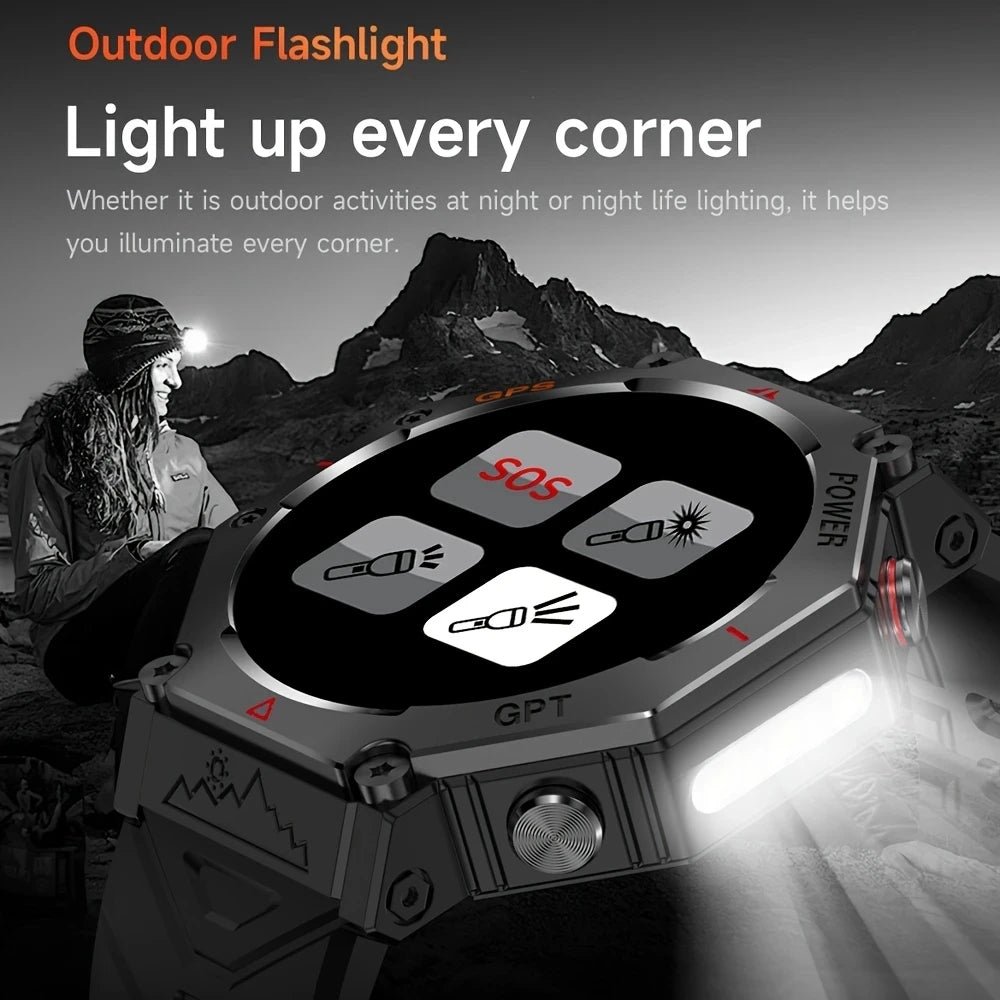 New GPS Smart Watch 1.39inch HD Pixel 360*360 Full Touch Screen AI Smart Assistant Health Monitoring Smartwatches for Men Women