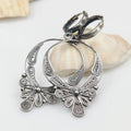 Indian Tribe Statement Dangle Earrings For Women Female Jewelry Vintage Ethnic Metal Drop Earrings Long Earring Accessories