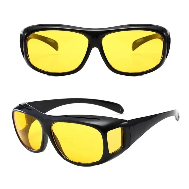 Anti-Glare Night-Vision Car Night Vision Sunglasses Night Driving Glasses Driver Goggles UV Protection Eyewear