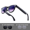 Smart AI Glasses 800W HD Camera Photo Video Record Voice Assistant Translation Waterproof Chat GPT Music Bluetooth Smart Glasses