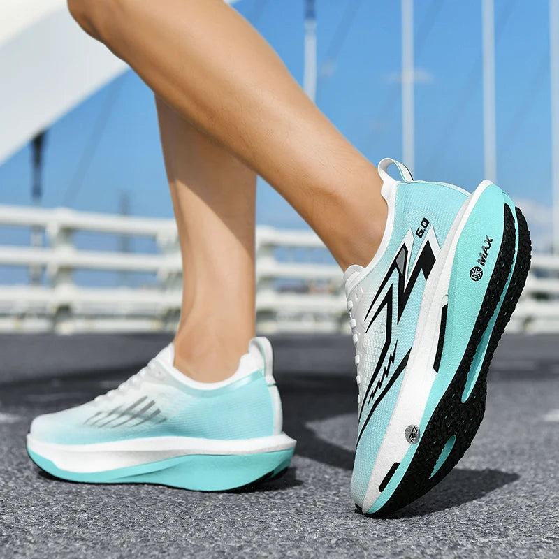 Men Running Shoes Outdoor Sports Shoes Racing Shock-absorbing Jogging Training Casual Sneakers Cushioning Walking Shoes for Men