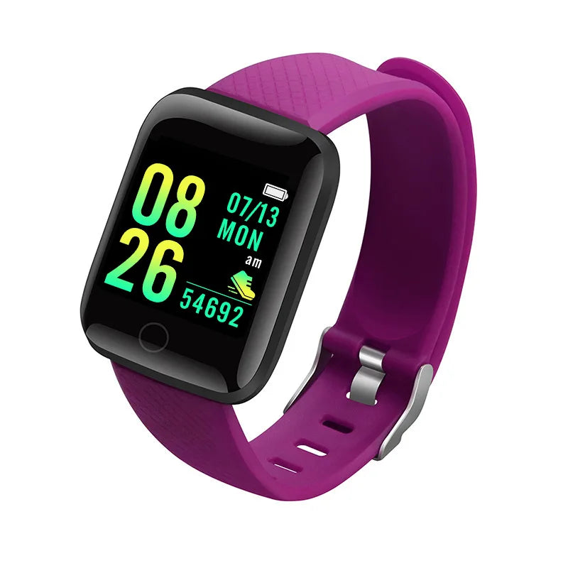 Smartwatch Men Women Wristwatches Smart Watch Message Fitness Monitor Bracelet Birthday Gift Electronic Clock For Android IOS - Free Item.