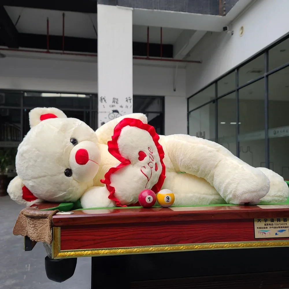 valentine day gift 80/100Cm Big LOVE Plush Toy Bear Giant Stuffed Animals Birthday Gifts Soft Pillow Dolls Grilfriend Girls Wife